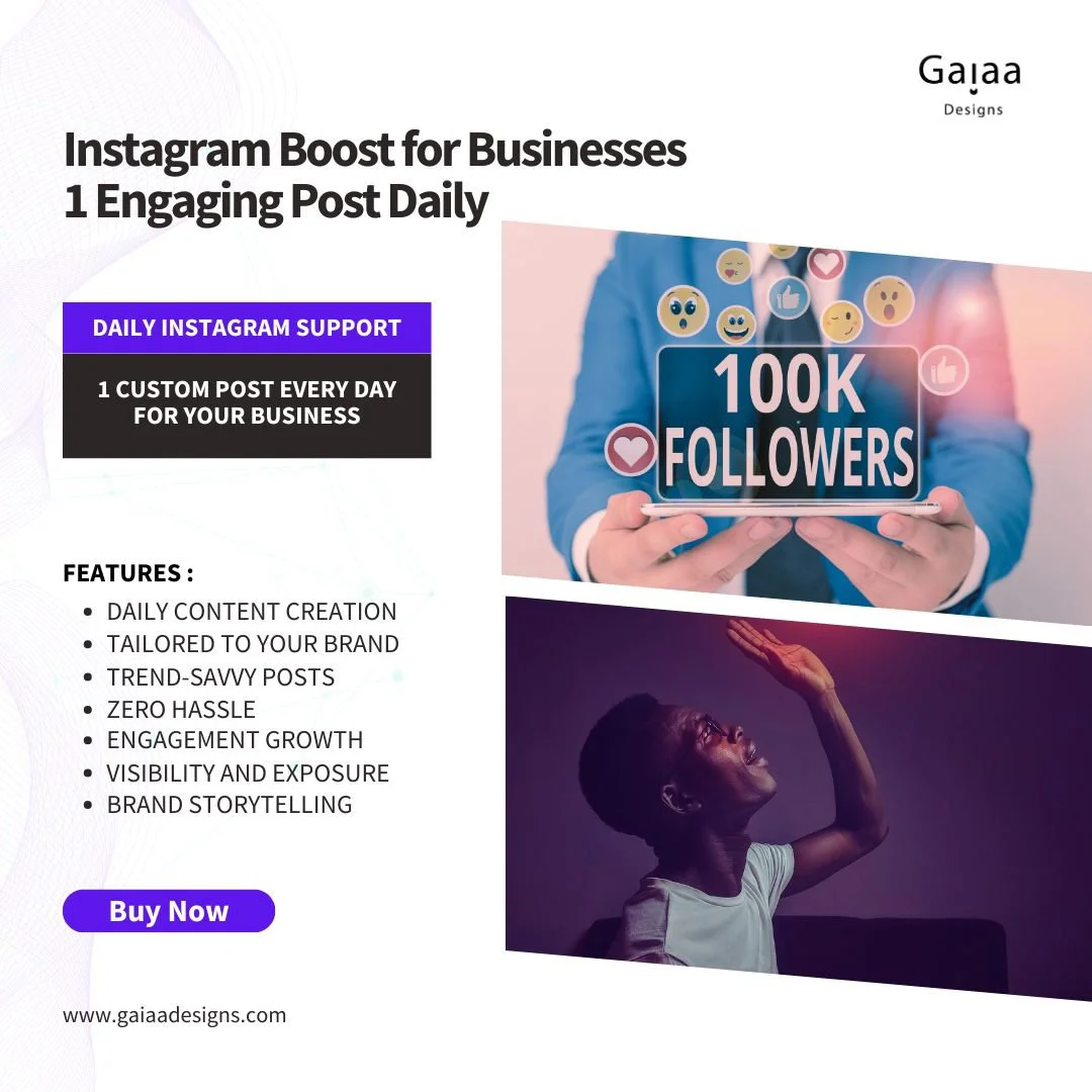 Instagram Boost for Businesses: 1 Engaging Post Daily