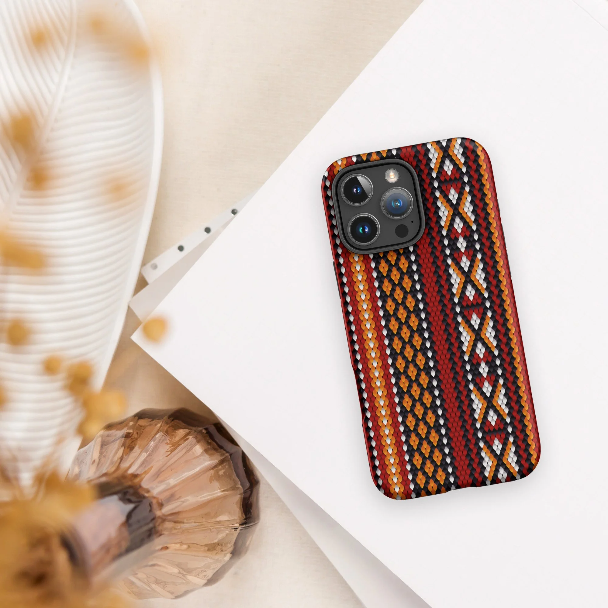 Desert Loom Tough Case for iPhone®