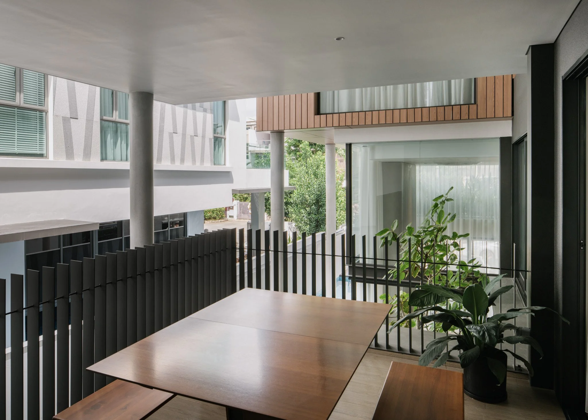 Outdoor patio for family time