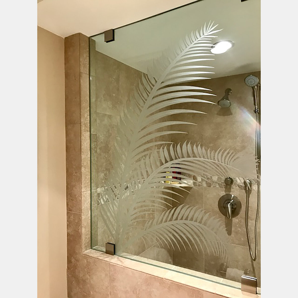 Half Glass Shower Panel