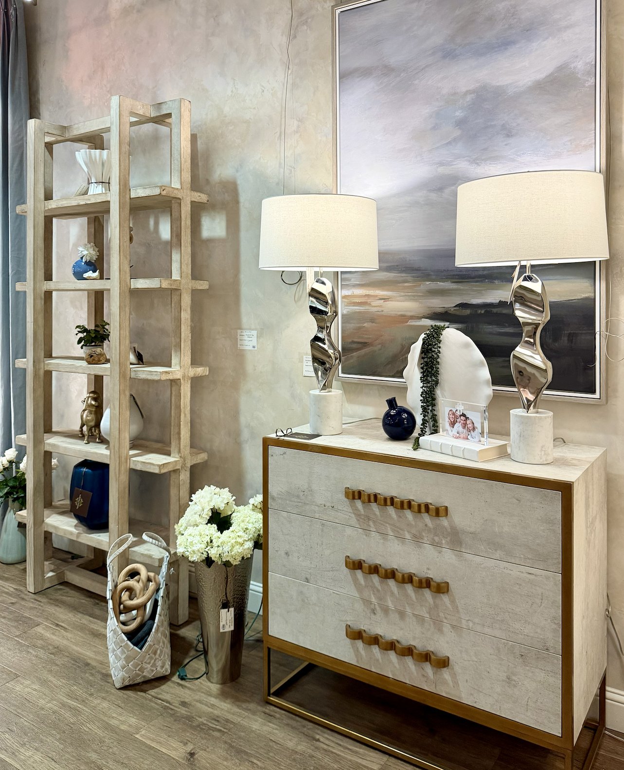The finishing touches make all the difference. From thoughtfully curated accessories to this beautiful wood shelf, every detail adds warmth, character, and a collected feel to the space! ⁠
⁠
#TwentyTwoFiftyInteriors #InteriorDesign ⁠