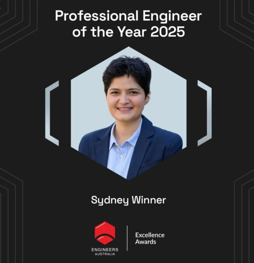A/Prof. Noushin Nasiri named Professional Engineer of the Year!