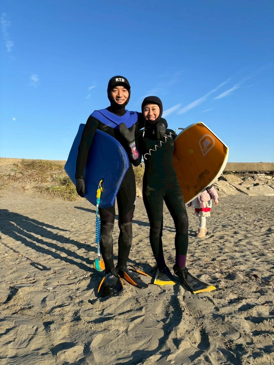 New year Bodyboarding and Why Food Tastes Better After Cold Water