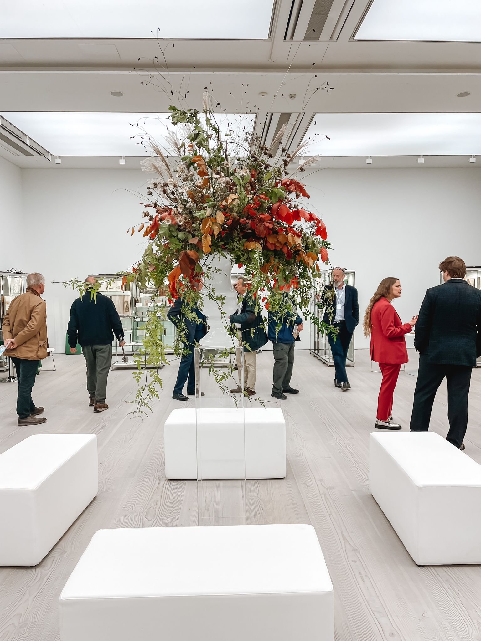 Flowers for the Saatchi Gallery in London