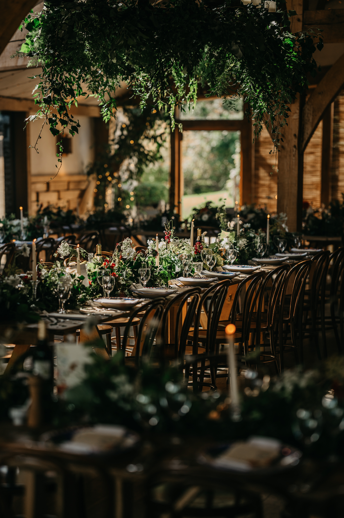 Wedding reception at Cripps Barn, Cotswolds