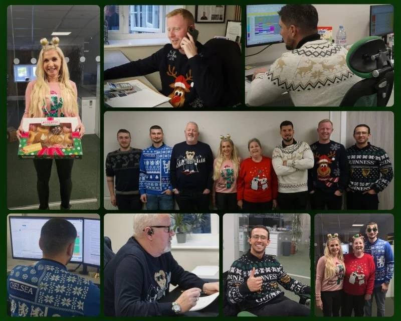 15/12/25 - Christmas Jumper Day at PC Flooring! 🎄