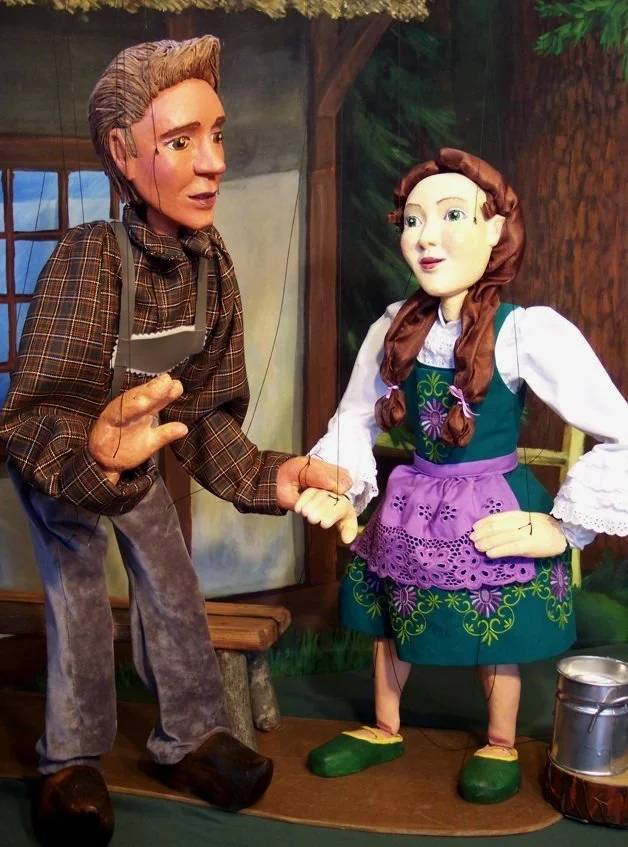Handsome and Gretel Marionettes