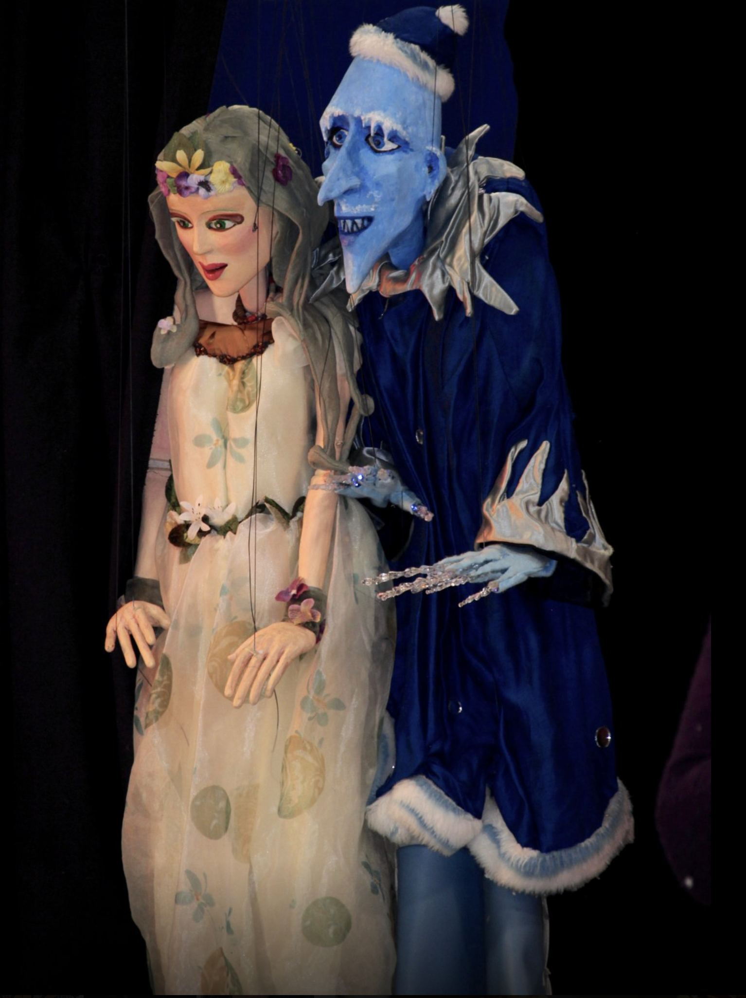 Mother Spring and Father Frost Marionettes