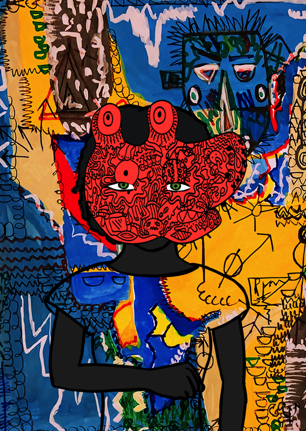 Nick Szabo - Hashmask named after  key figure in the Cryptopunk movement, who many believe is Satoshi Nakamoto.