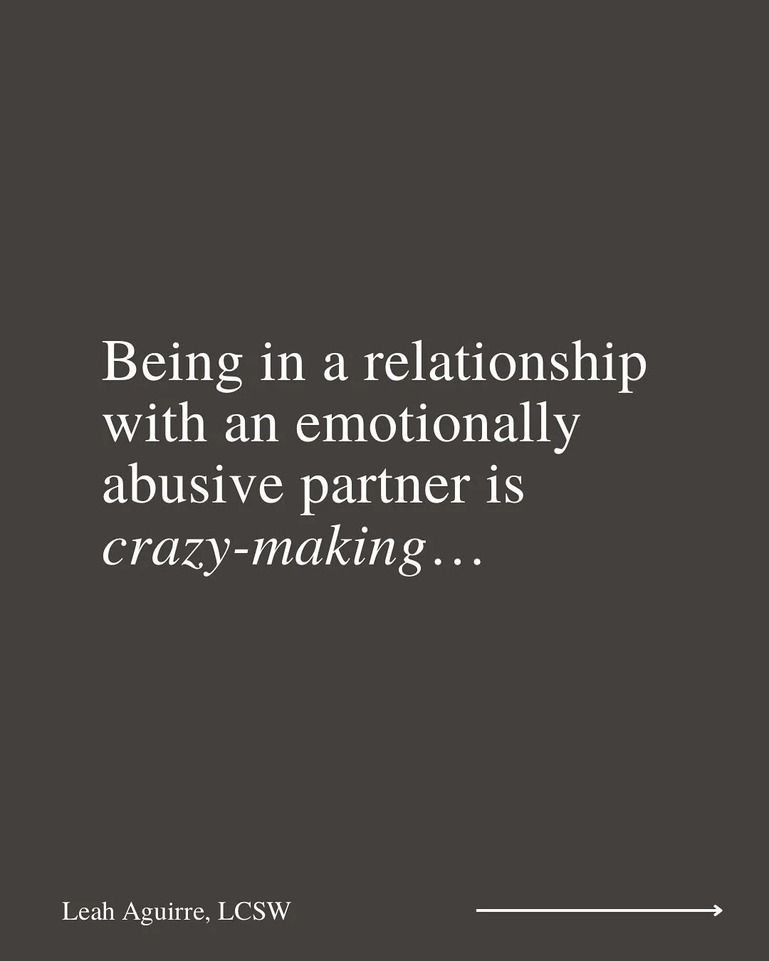 Being in an emotionally abusive relationship can leave you feeling confused, drained, and questioning yourself &mdash; even when you&rsquo;re doing &ldquo;all the right things.&rdquo;

You try to communicate, to show up, to make it work&hellip; but i