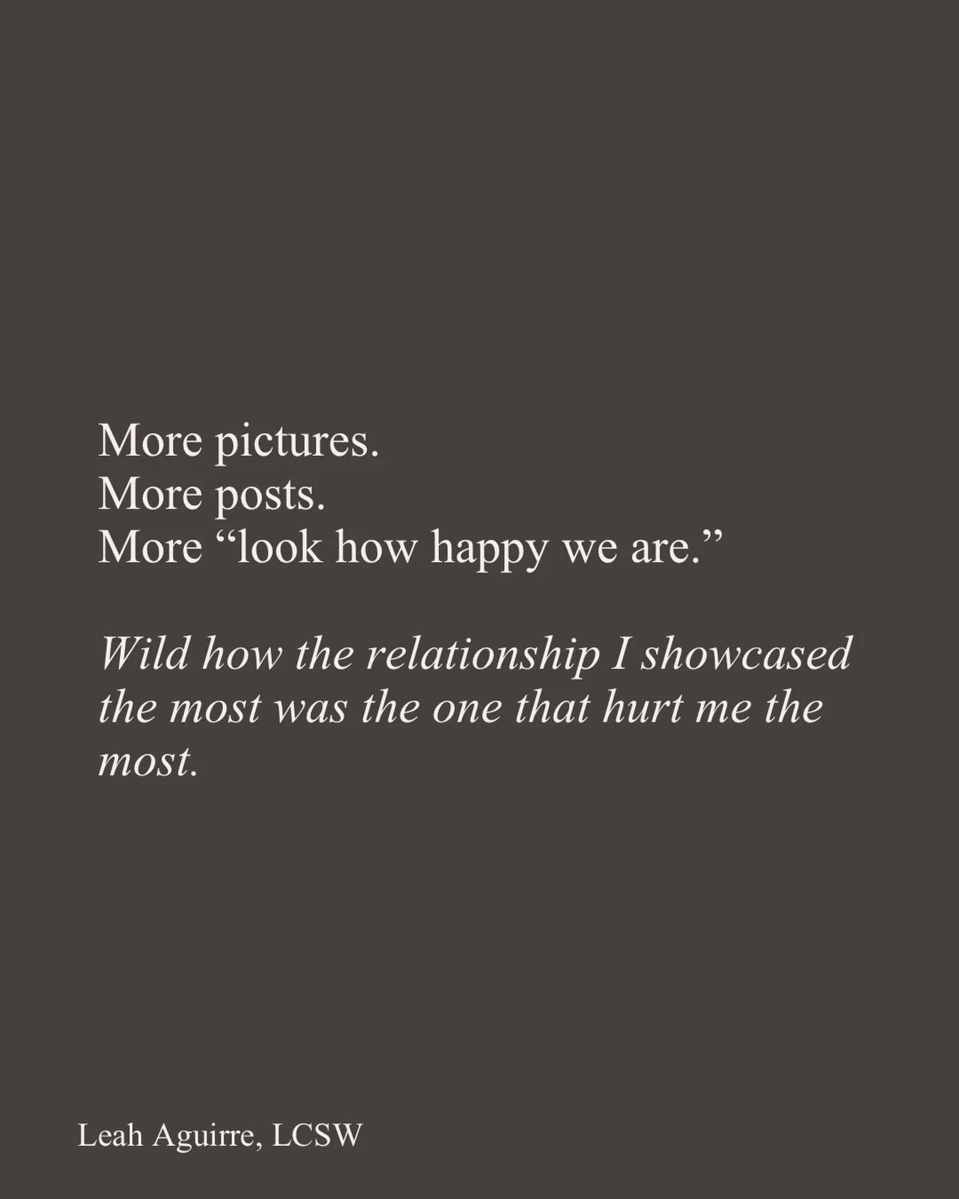 I used to take&mdash;and post&mdash;so many pictures with my emotionally abusive ex.

Not because that relationship was healthy, but because it felt like I had to prove it was.

In relationships with abusers, photos often become evidence:

✅ evidence