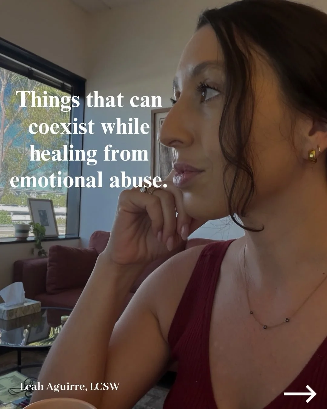 Healing from emotional abuse can feel confusing because so many things can exist at once.

You can feel relief&hellip; and grief.
You can love them&hellip; and feel anger toward them.
You can miss them&hellip; and still know you deserve better.

Be p