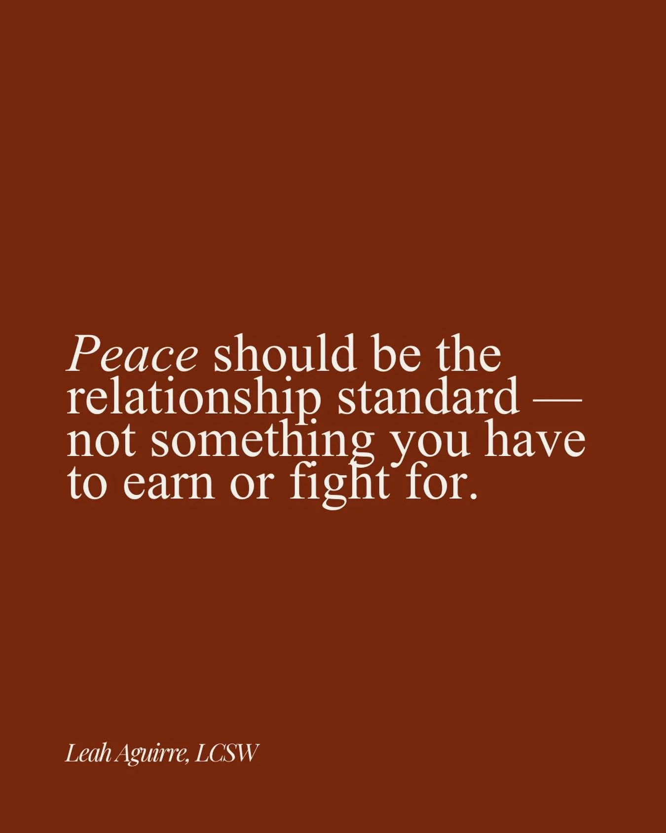 Emotional abuse has a way of normalizing chaos, confusion, and pain until peace starts to feel unfamiliar. 

Relationships are hard, but they shouldn&rsquo;t come at the cost of your mental health or be a regular source of suffering. 

A healthy rela