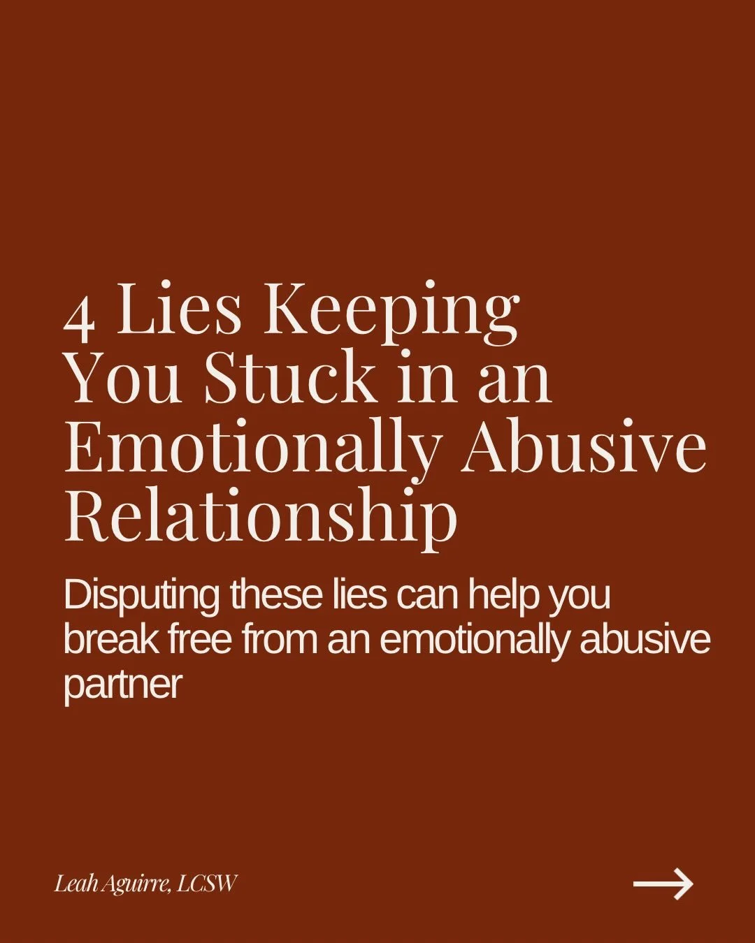 You don&rsquo;t stay because you&rsquo;re weak.

You stay because coercive, controlling  and emotionally abusive partners slowly condition you to question yourself, normalize unhealthy behavior, and hold onto hope that things will change.

Recognizin