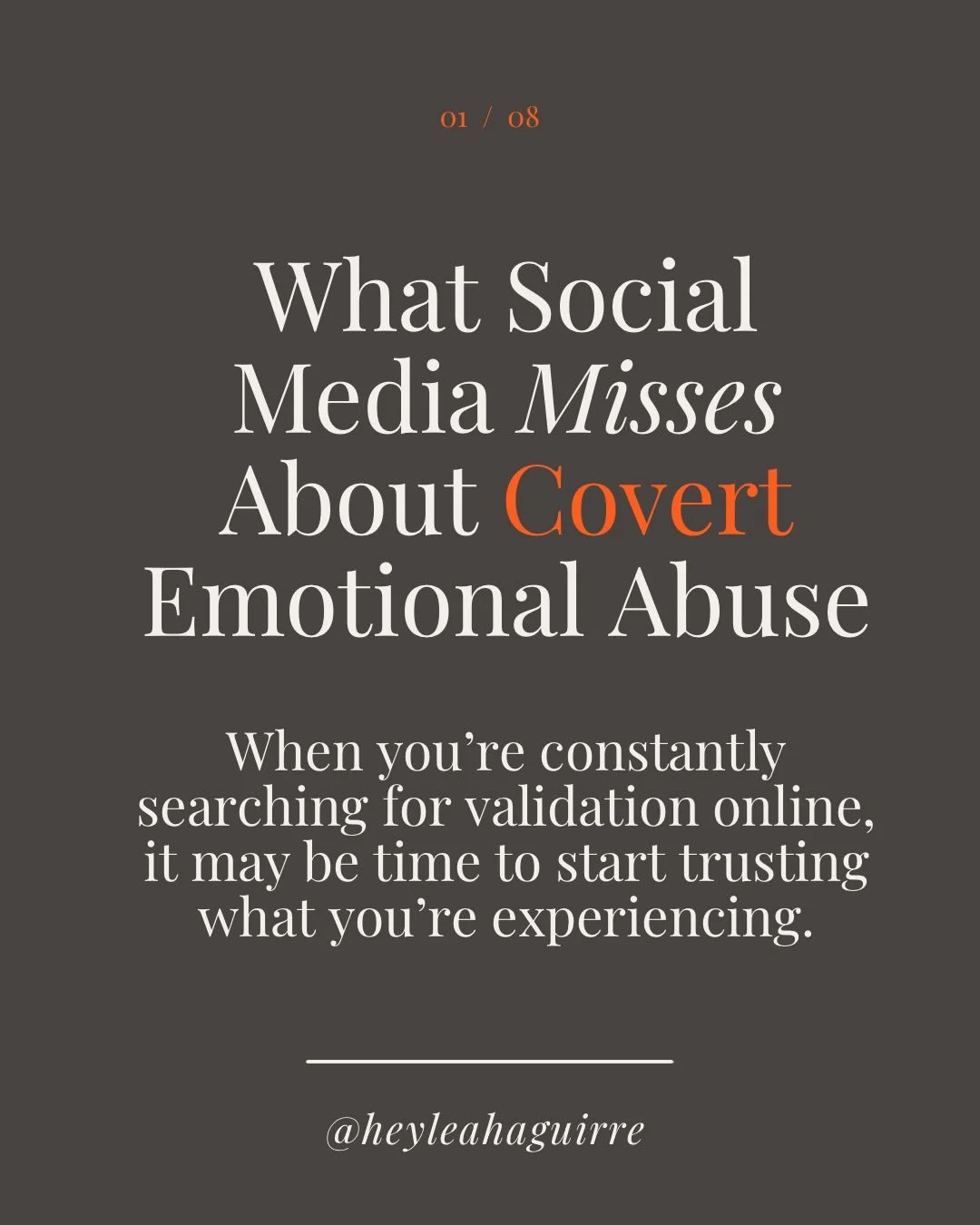 You scour social media and watch hundreds of TikToks, save countless Instagram posts, and search for relationship advice hoping to find the one piece of content that finally give you the answer or permission your craving to name it abuse or leave&hel