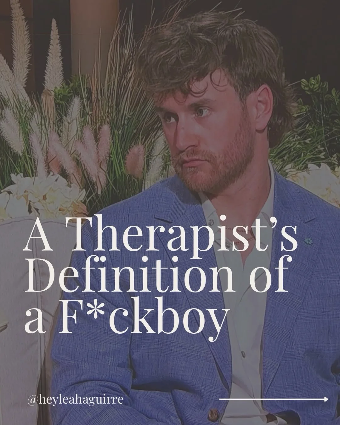 Final thought from the conclusion of the @summerhouse_bravo reunion:

I think part of why this story hit so many viewers&mdash;especially women&mdash;is because most of us have encountered a f*ckboy.

The guy who&rsquo;s charming and affirming and pr