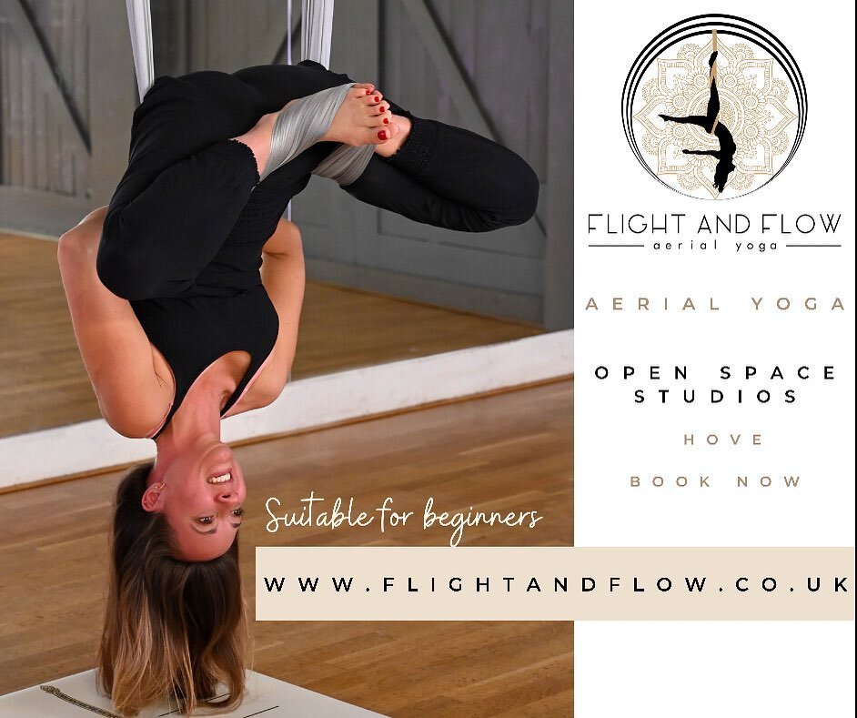 Viparita Baddha Konasana - inverted bound angle pose. Opens tight hips and inner thighs, decompresses the spine, improves posture,  boosts circulation, makes you giggle... a lot. Come fly with us 
Mondays, Wednesdays and Fridays. 
Open Space Studios 