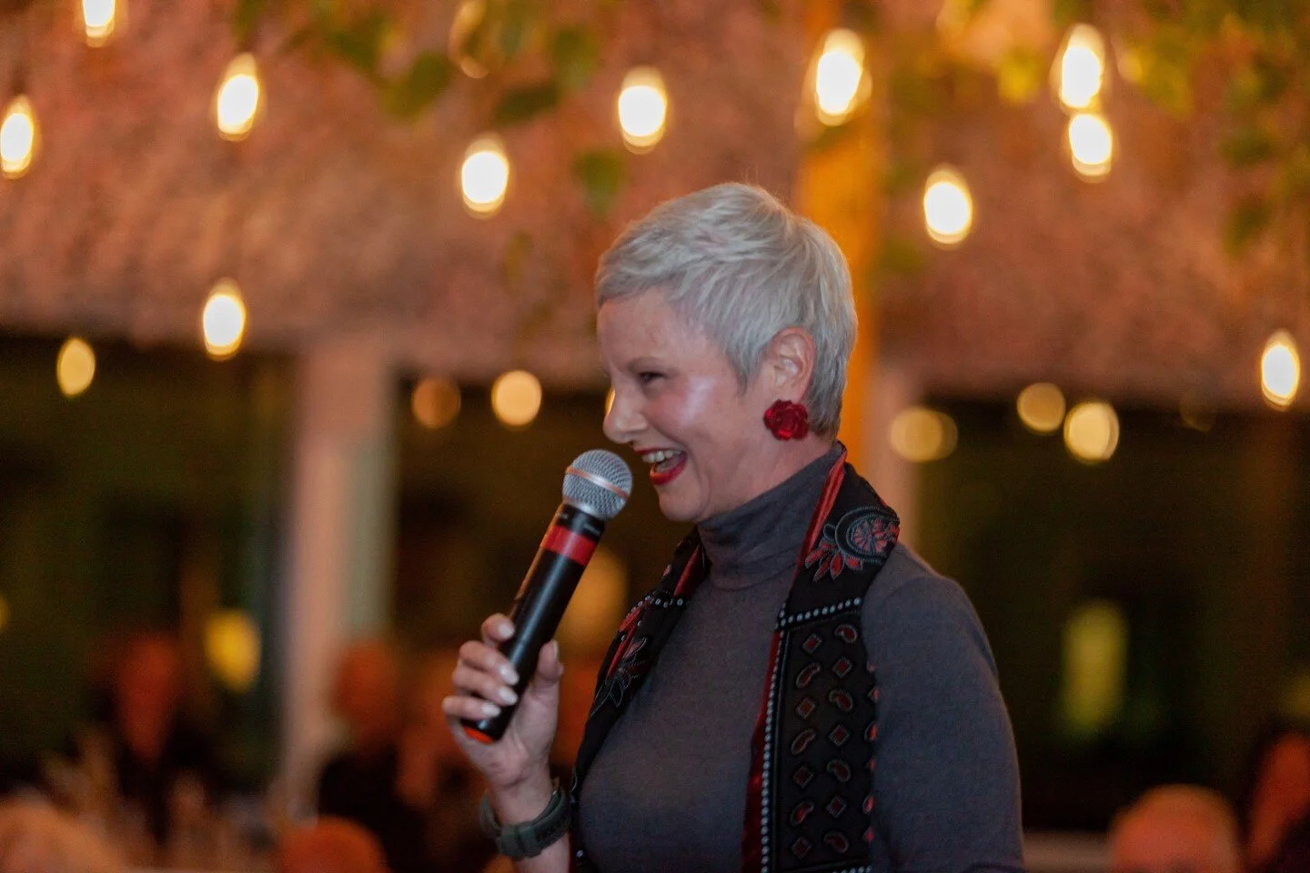 Storytelling Tip:

Take a few deep breathes before you begin to calm any stage nerves and don&rsquo;t rush. Remember people are there to hear your story and support you so relax into the moment and enjoy basking in the spotlight.

Pictured: Lisa Gorm