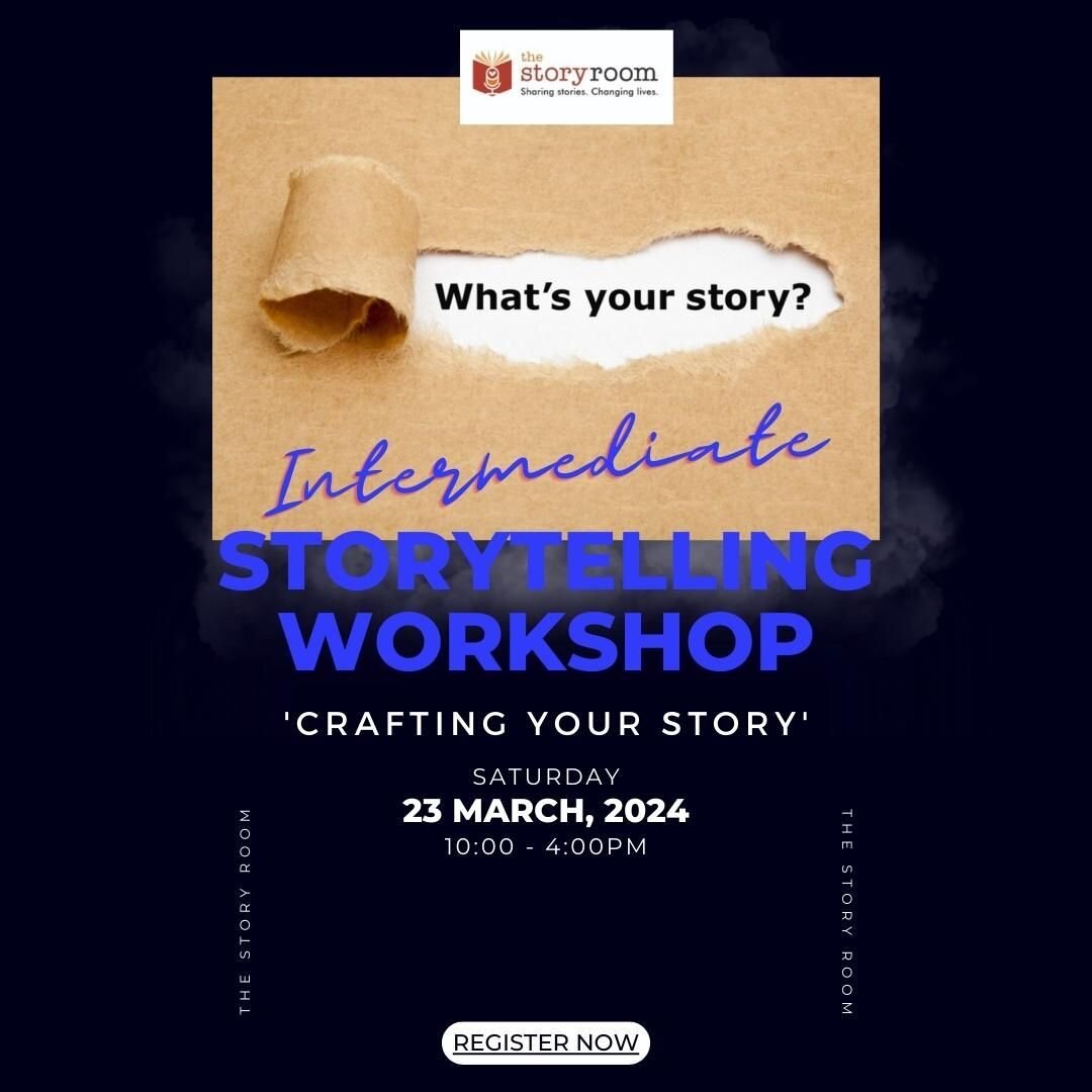 The Crafting Your Story Intermediate Workshop

Join us on Saturday March 23rd, 2024 for this fantastic Intermediate Storytelling Workshop! Or buy it as a Christmas Present for a  storyteller you know and love!

The Crafting Your Story Intermediate wo