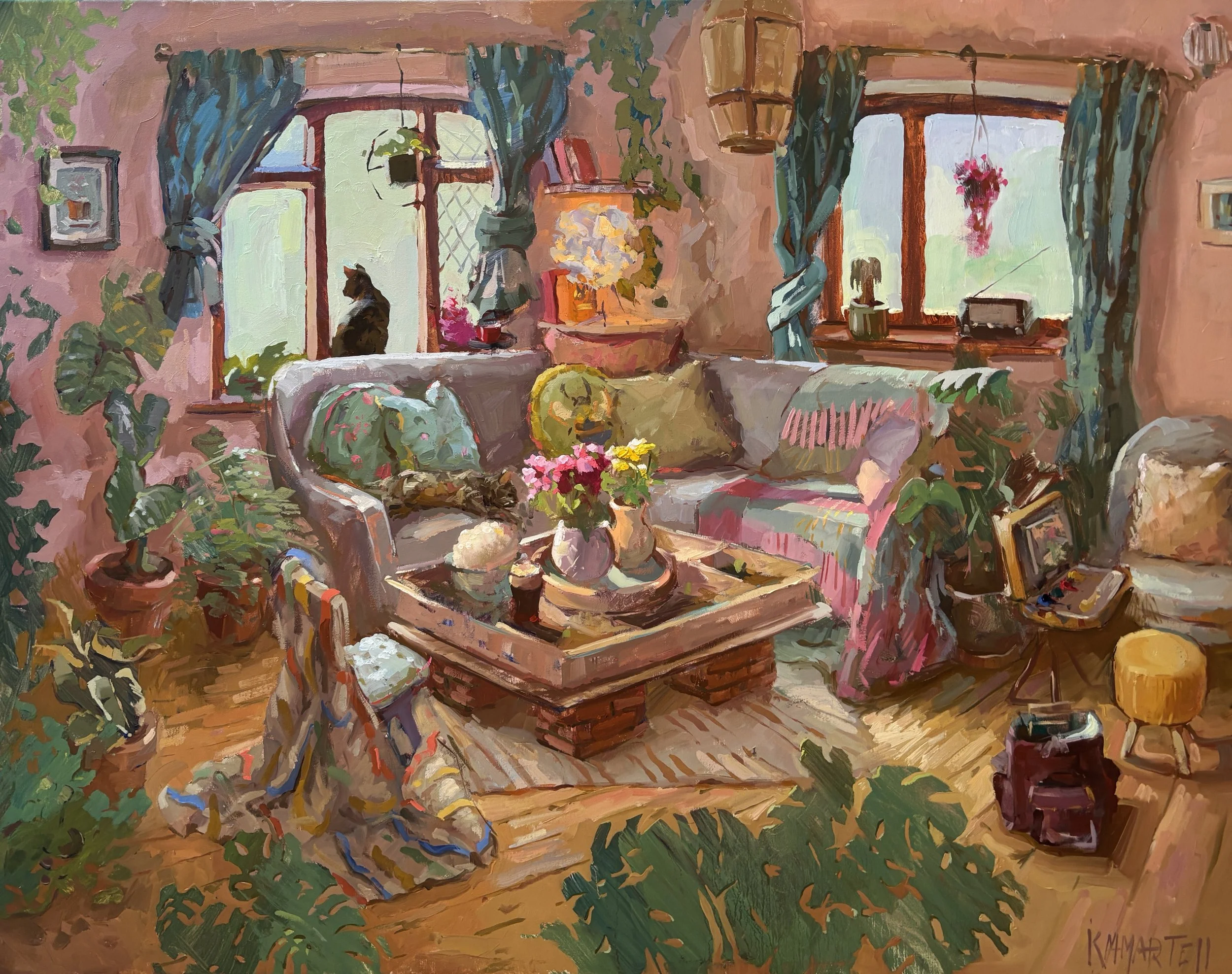 "Dreaming About Sunday" - 70x90cm - €1,950 - The Doorway Gallery