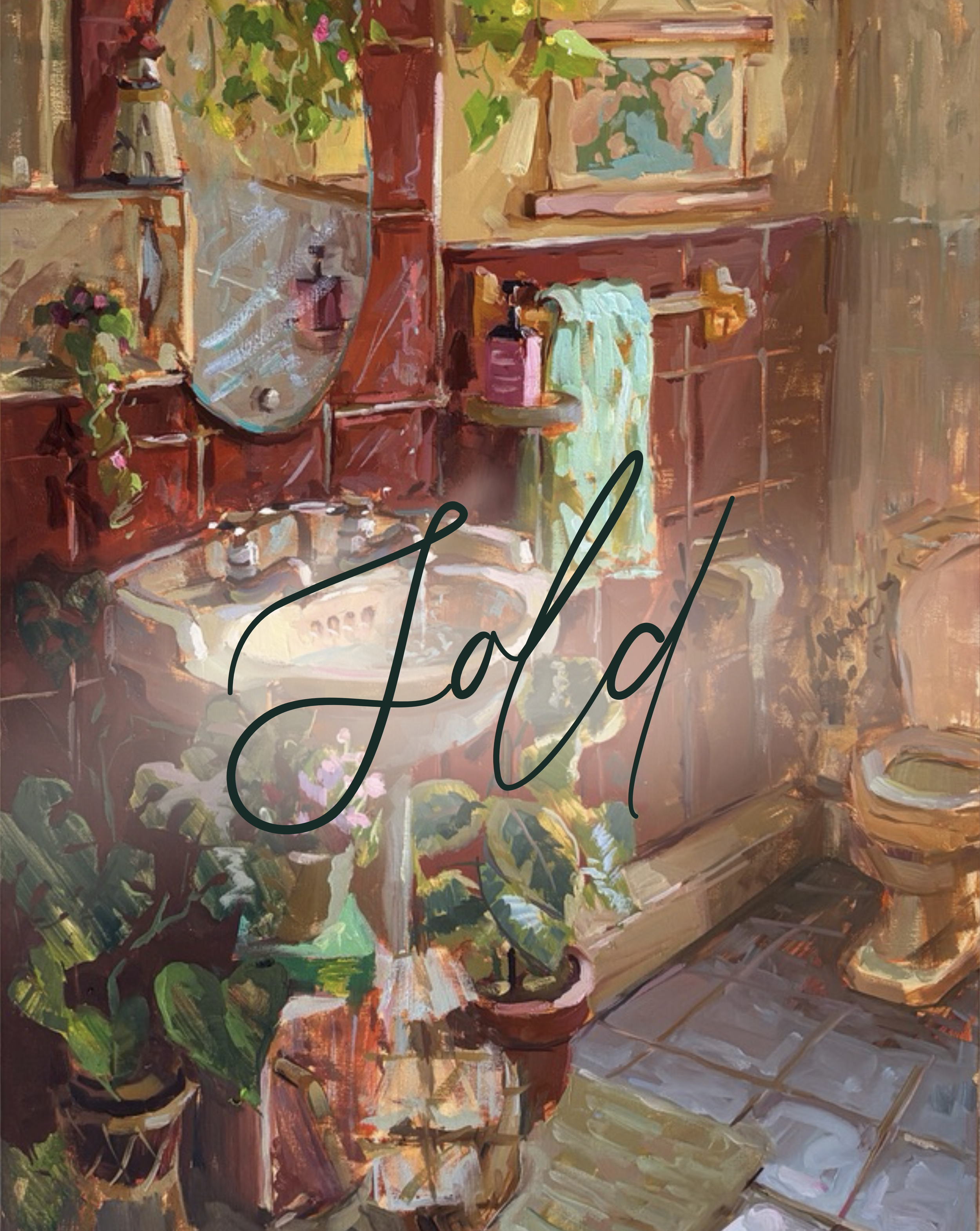 "Upon a Dream" - 80x40cm - oil on canvas - SOLD - Killarney Art Gallery