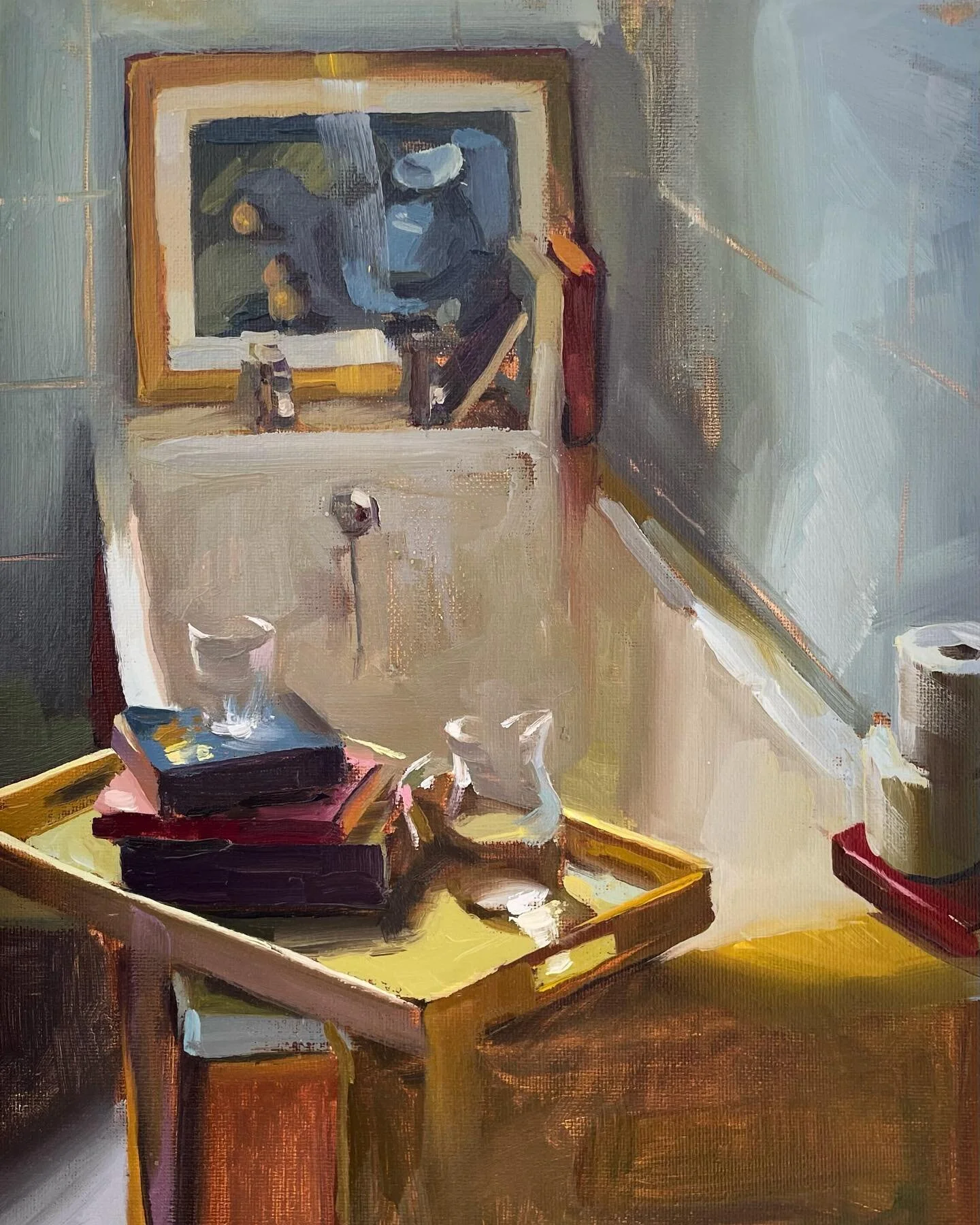 I&rsquo;m so delighted that &ldquo;The Blue Pitcher&rdquo; will be exhibiting at the Dublin Painting &amp; Sketching Club at their 144th annual exhibition starting Sept 19. It&rsquo;ll be my second year at this exhibit and I&rsquo;m chuffed to be apa