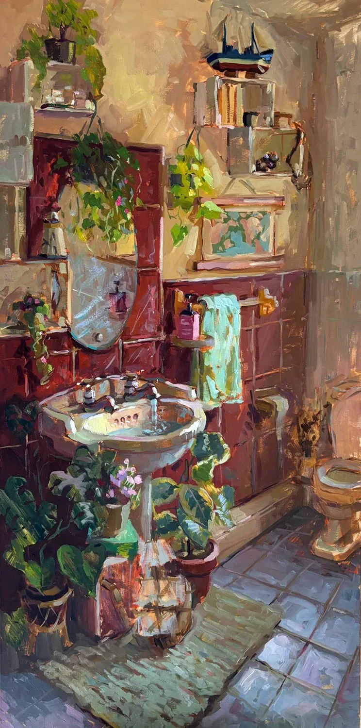 "Upon a Dream" - 80x40cm - oil on canvas - €1,650.00 - Killarney Art Gallery