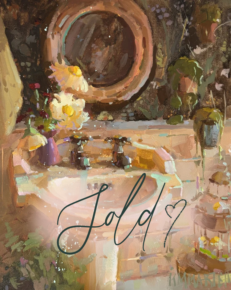 "Sunny side up" - original oil painting - SOLD - ✨ from the studio 