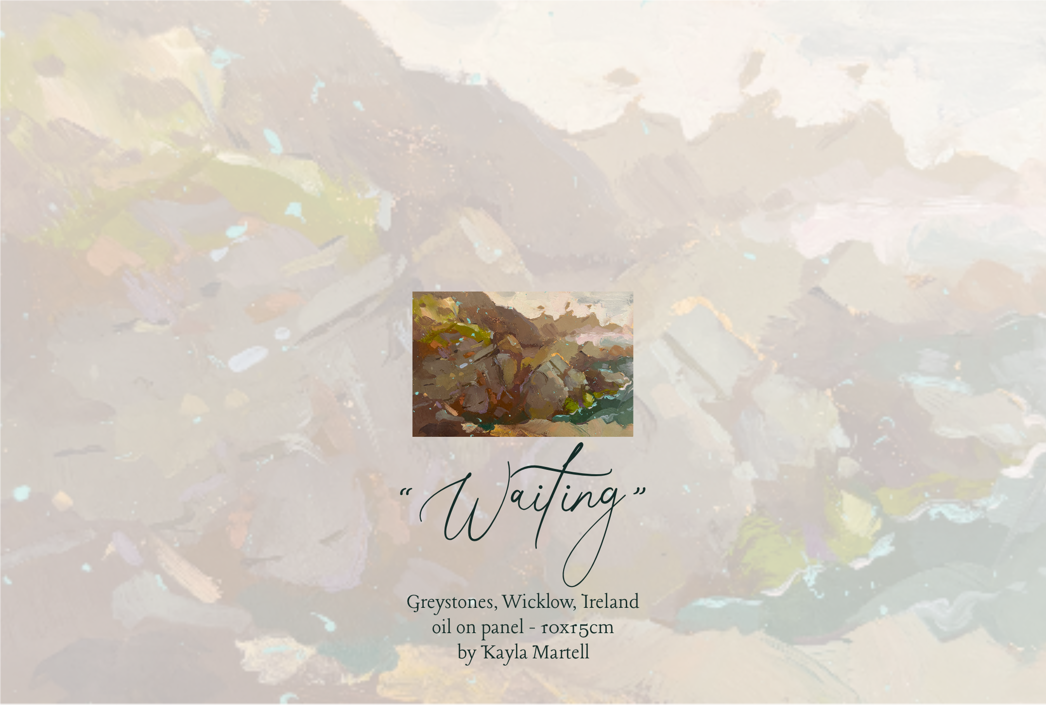 "Waiting" - Greeting card - €3