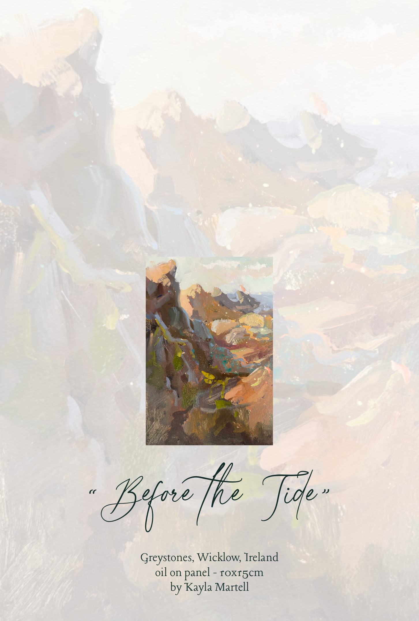 "Before the Tide" - Greeting card - €3
