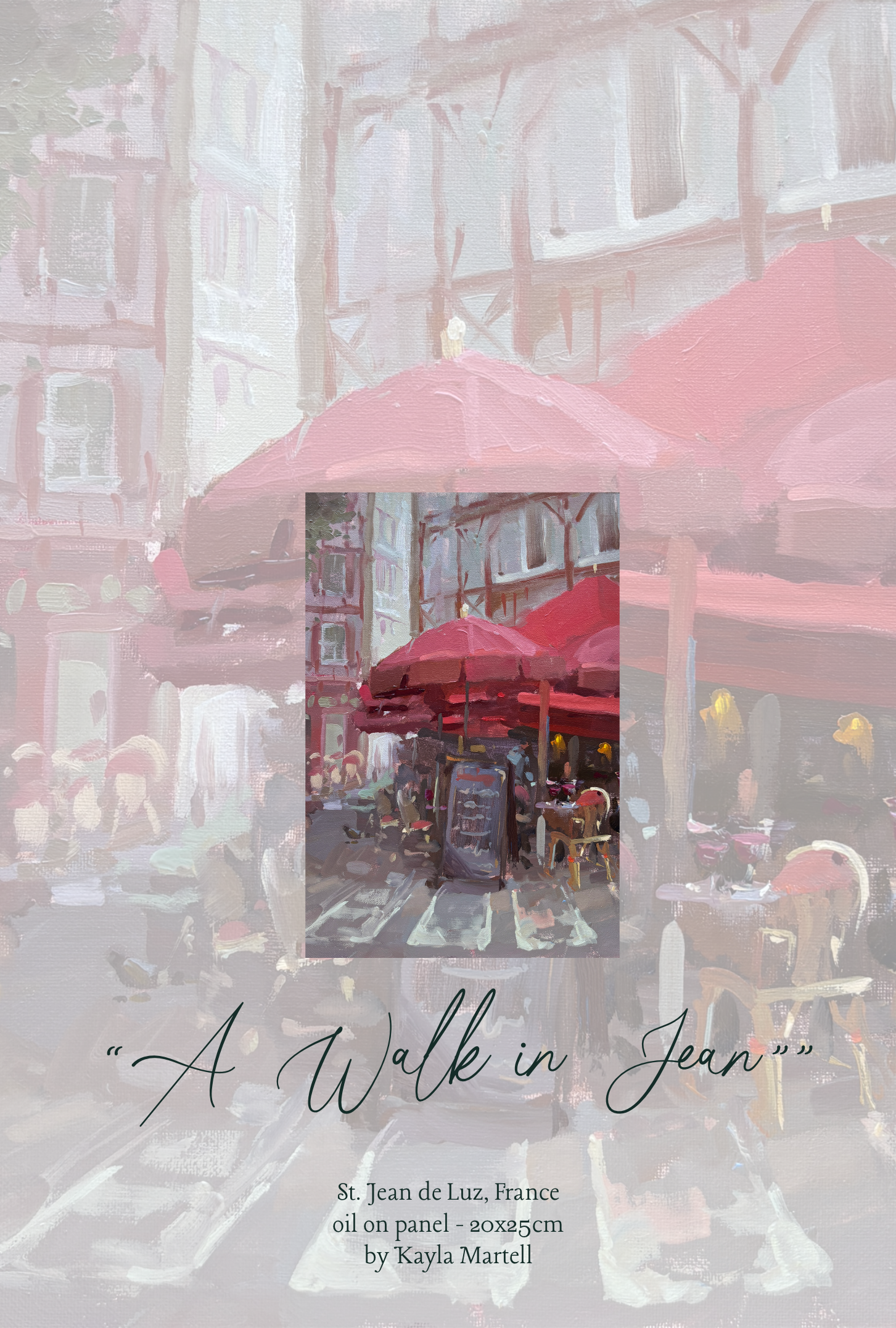 "St Jean du Luz" - Greeting card - €3