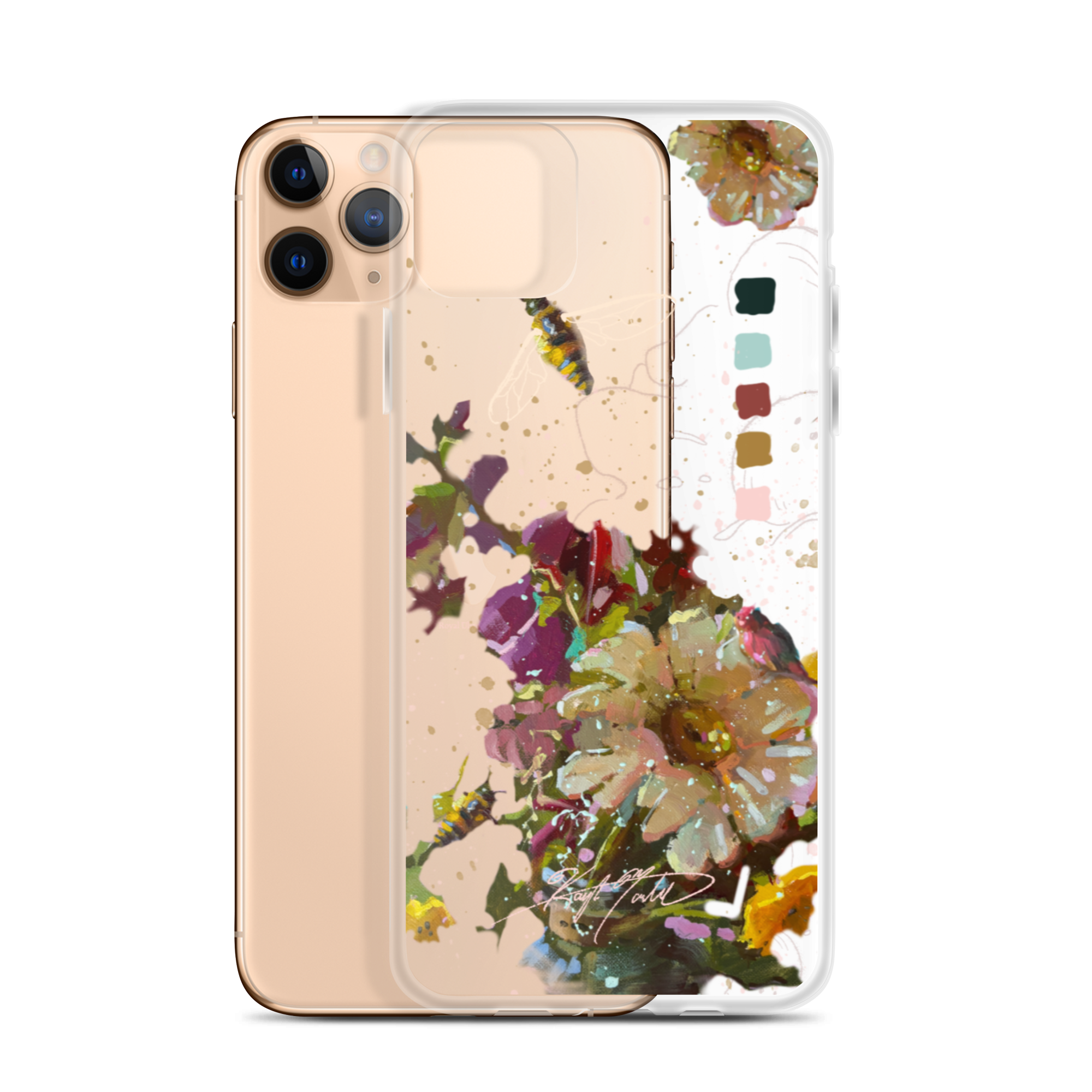 "Flowers are a girl's best friend" - Kayla M. Martell - Clear Case for iPhone® - €22