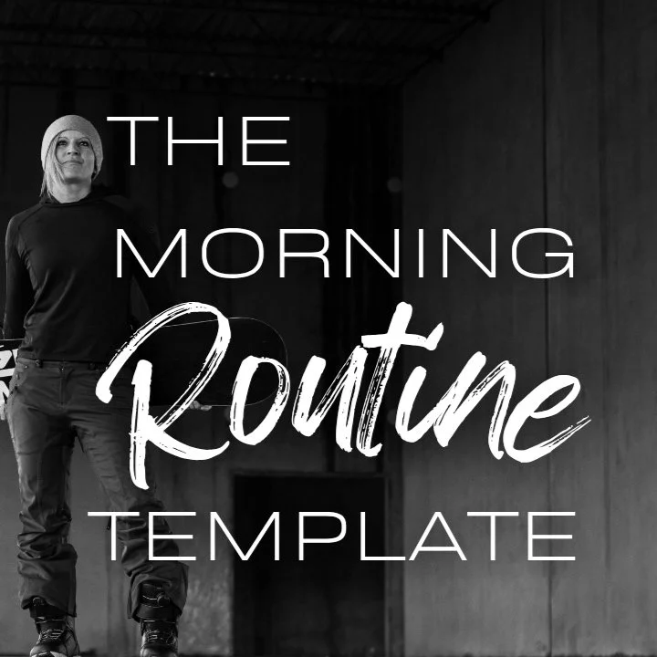 Melissa Lynn Sharp standing confidently in an industrial space representing discipline, consistency, and building a morning routine with intention.