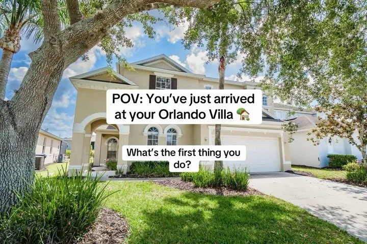 What&rsquo;s the first thing you are doing? 

Villa Ref; 328MD 
5 Bedroom Villa - Calabay Parc 

#orlandovilla #orlandoflorida🇺🇸 #orlandoholiday #floridaholiday #disneyholidays