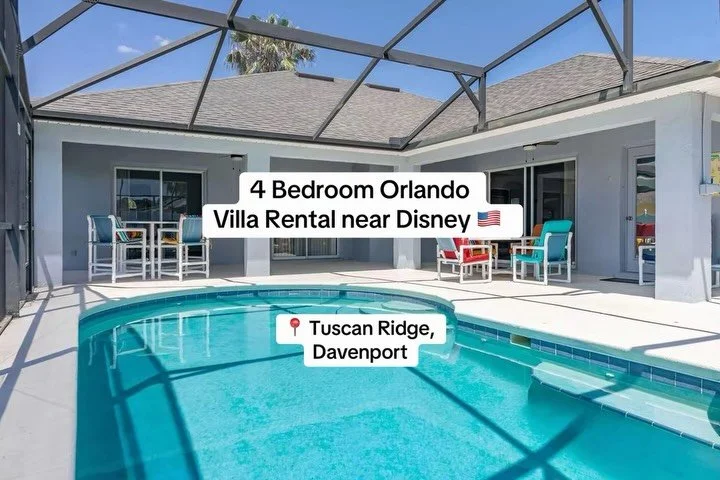Villa Reference; 252BD

Location - Tuscan Ridge 
Bedrooms 4 
Bathrooms 3 
Sleeps 8

✅ Newly refurbished with modern decor 
✅ Two spacious living areas so everyone has room to relax 
✅ Fully equipped games room with a pool table, air hockey, and large