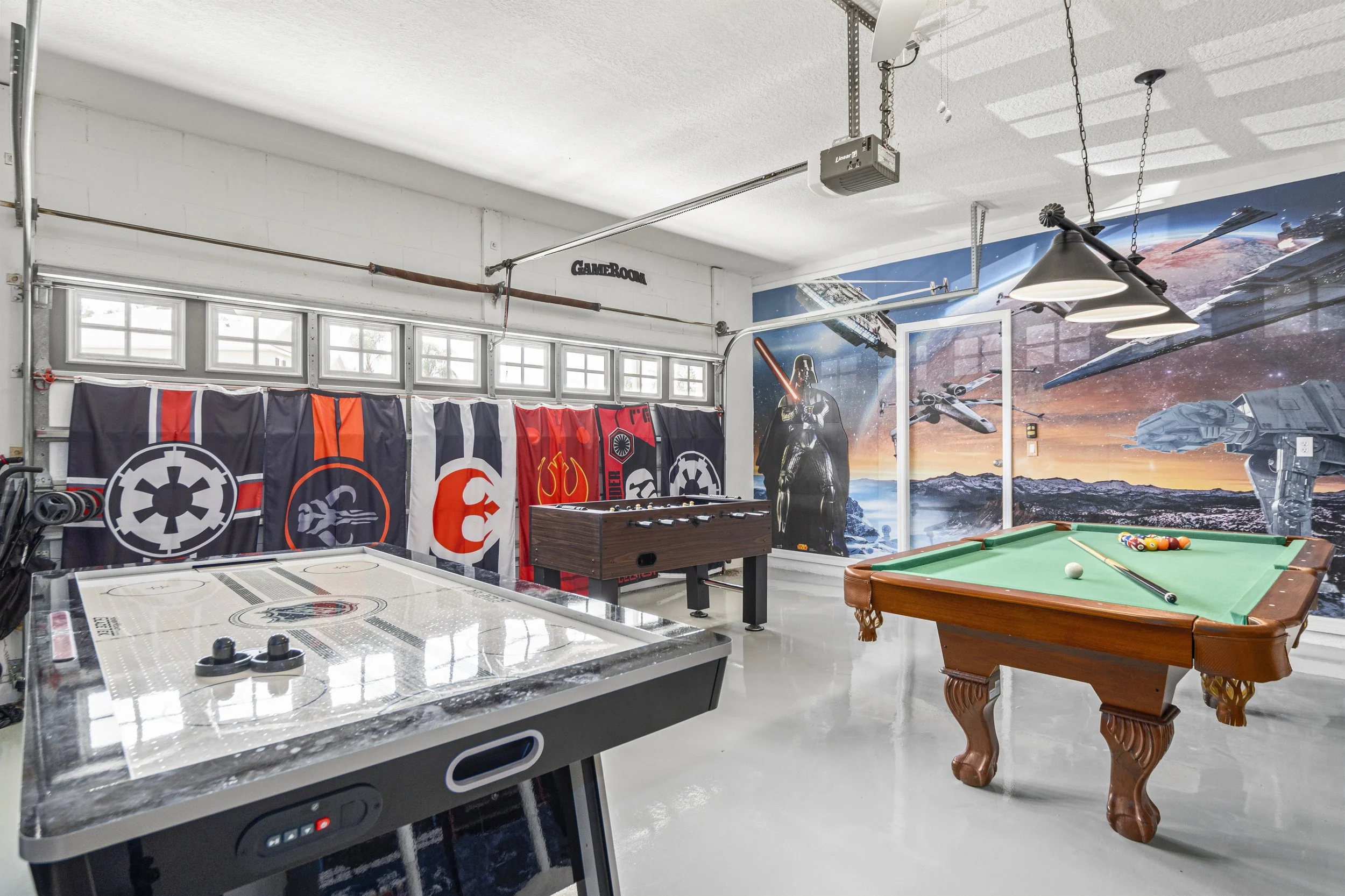 5 Bedroom Orlando Villa near Disney - Star Wars Themed Games Room (3).jpg