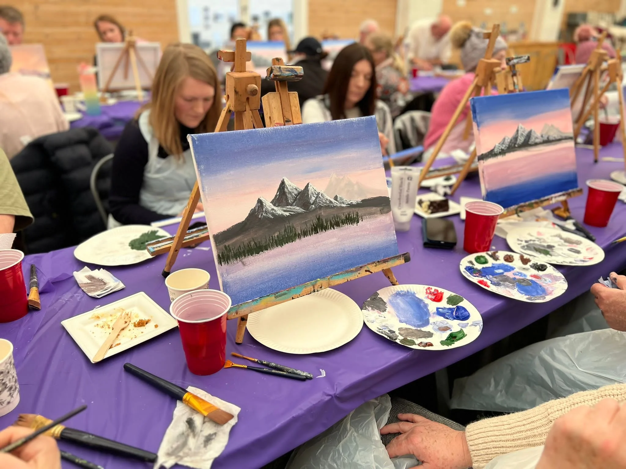 Paint ‘Bob Ross Special’ Leonardslee Gardens