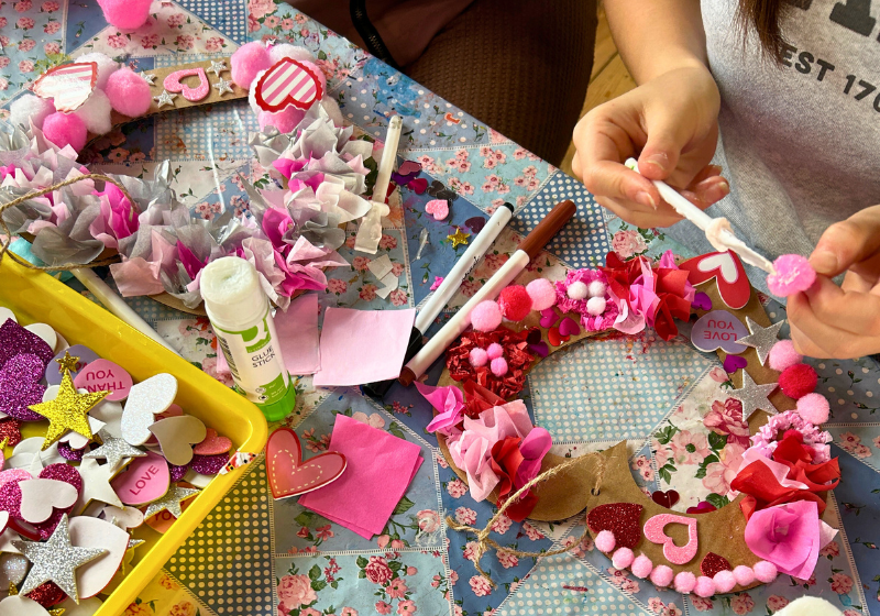 Children’s Valentines Wreath Workshop&nbsp;