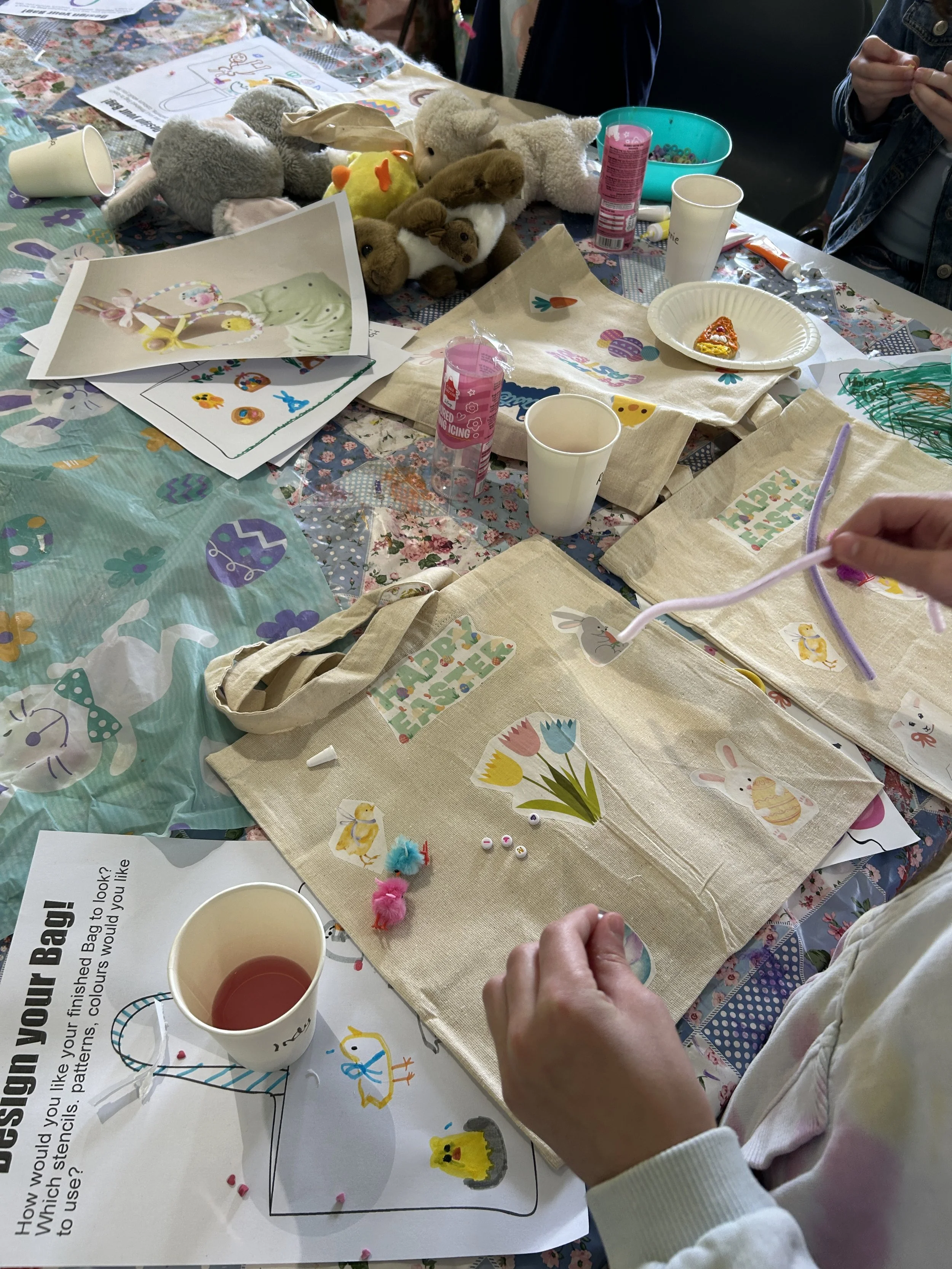 Children’s Spring Tote Bag Workshop 