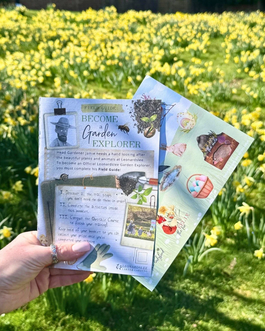 🔍🌸 The Become a Garden Explorer challenge begins tomorrow! 

We've been busy bunnies preparing everything ahead of your arrival, and we are super egg-cited for you to experience all the fun we have planned! 

Your mission this Easter? Follow the tr