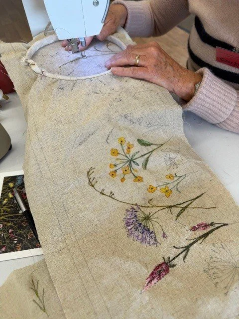 Botanical Machine Embroidery Workshops 