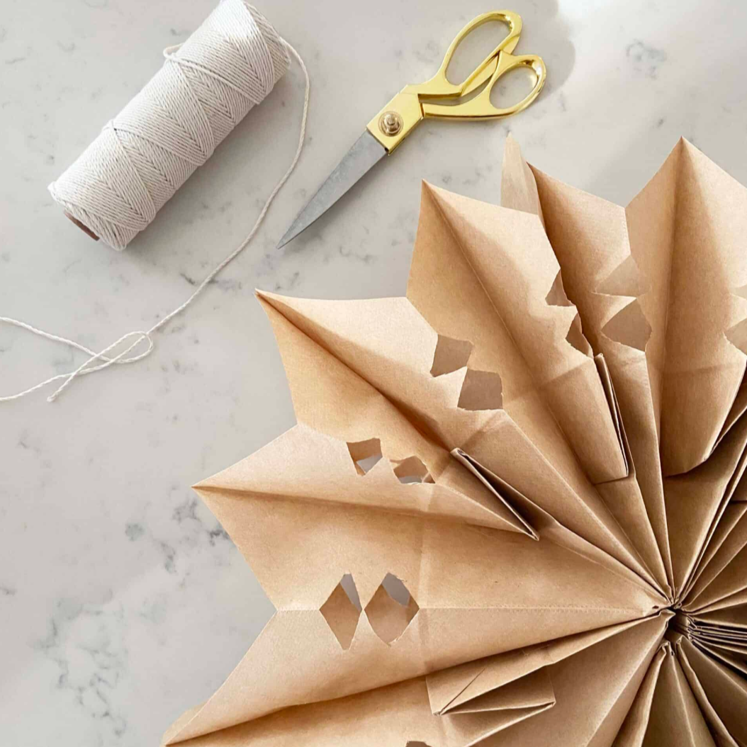 Festive Paper Decorations at Leonardslee 