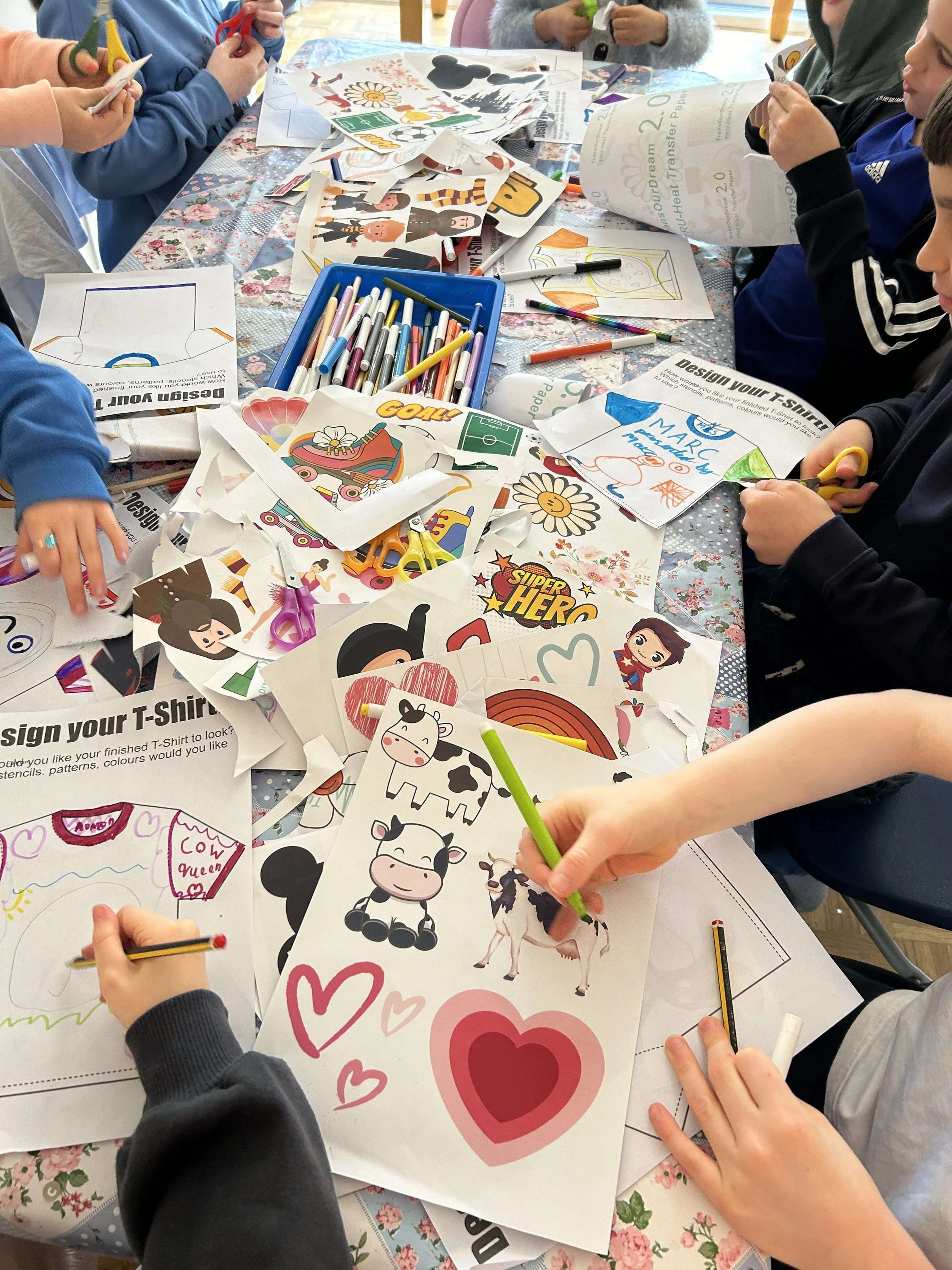 Children’s Summer T-shirt Decorating: For Ages 5+ 