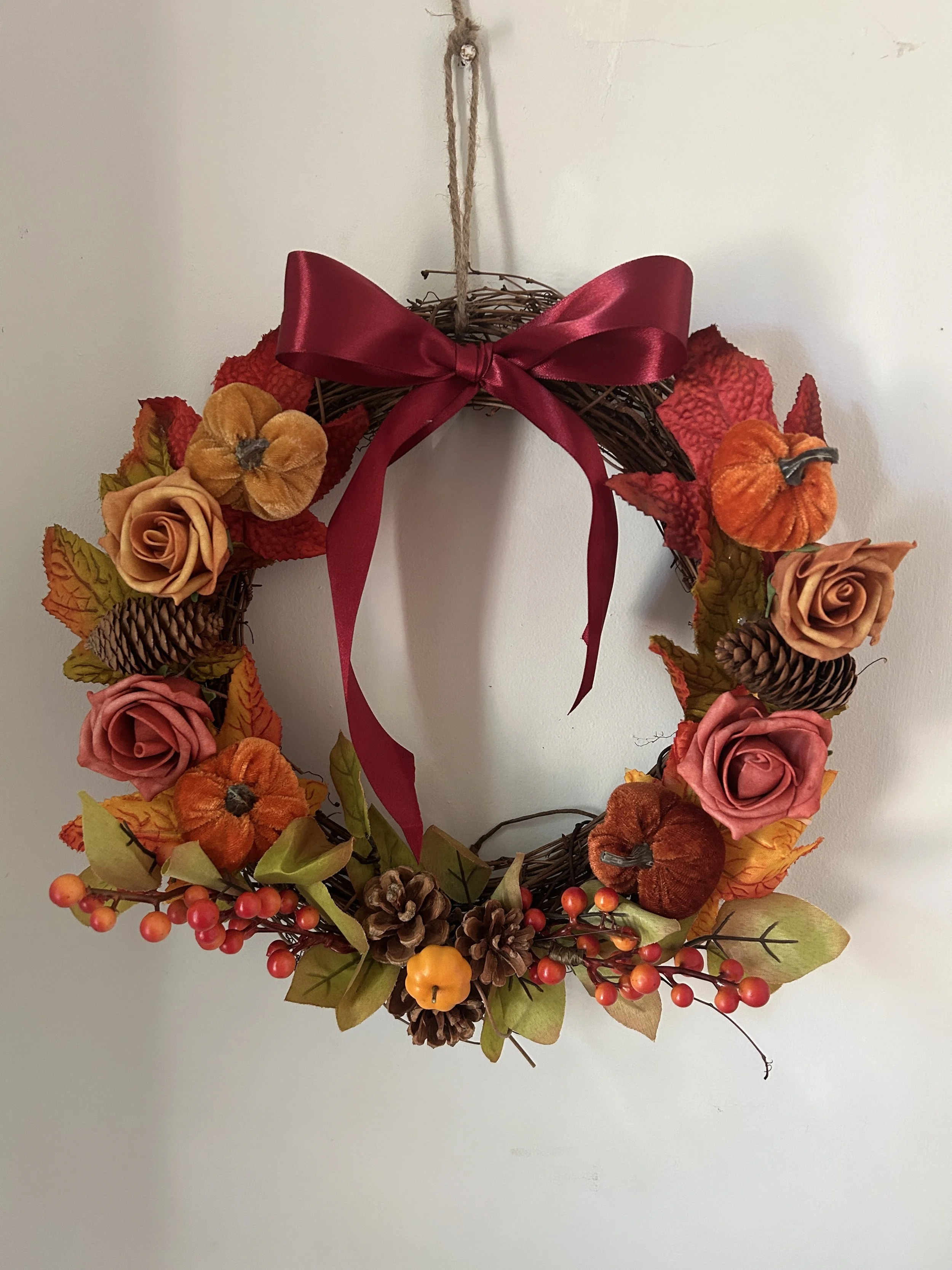 Autumn Reusable Wreath Workshop