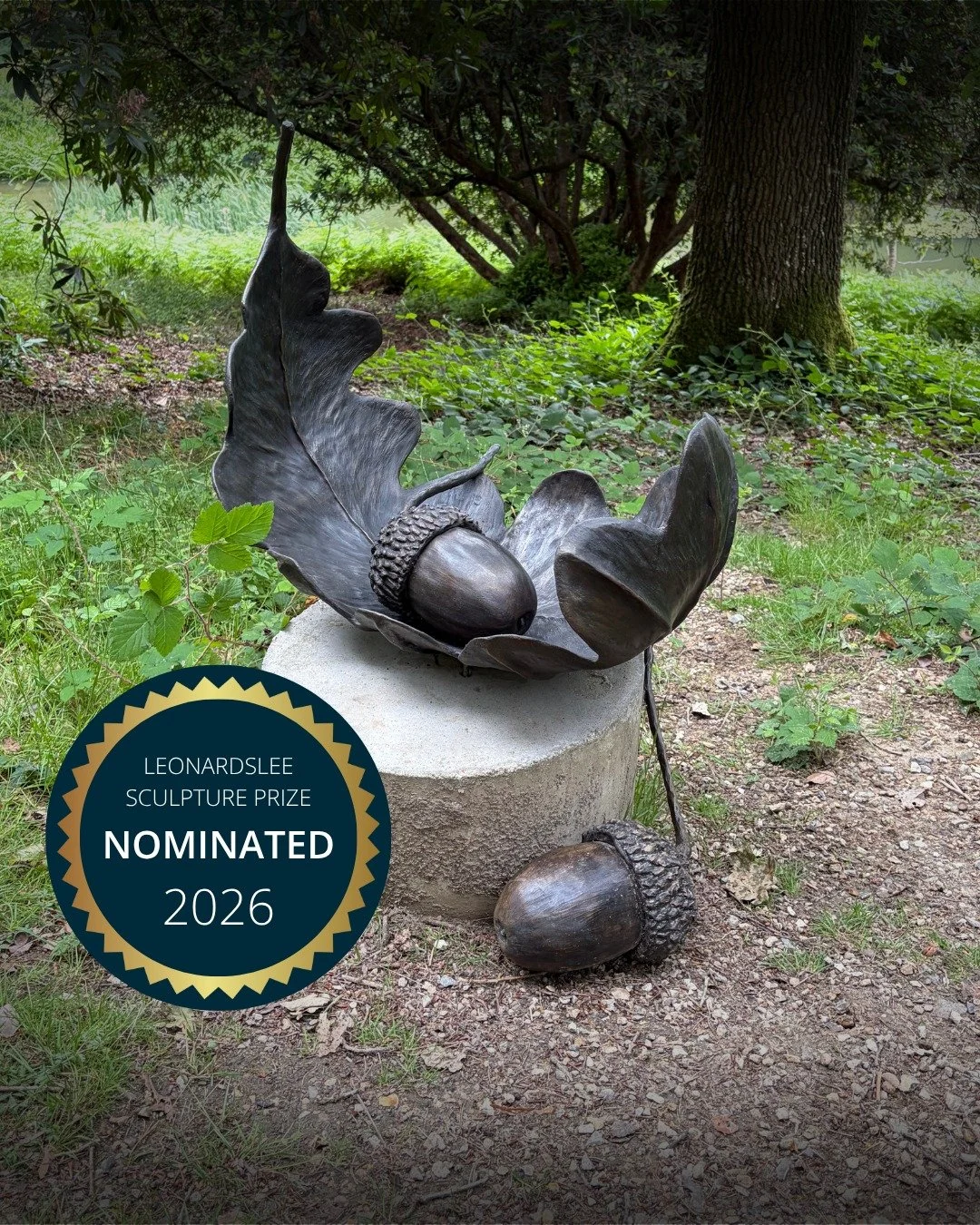 Look out for Oak Leaf and Acorn by Kate Cledwyn along Westside Walk. 🍂🌿

Nominated for our Sculpture of the Year 2026 competition, it&rsquo;s one of the artworks you can discover as you explore the gardens.

👉 Will this be your favourite? Visit th