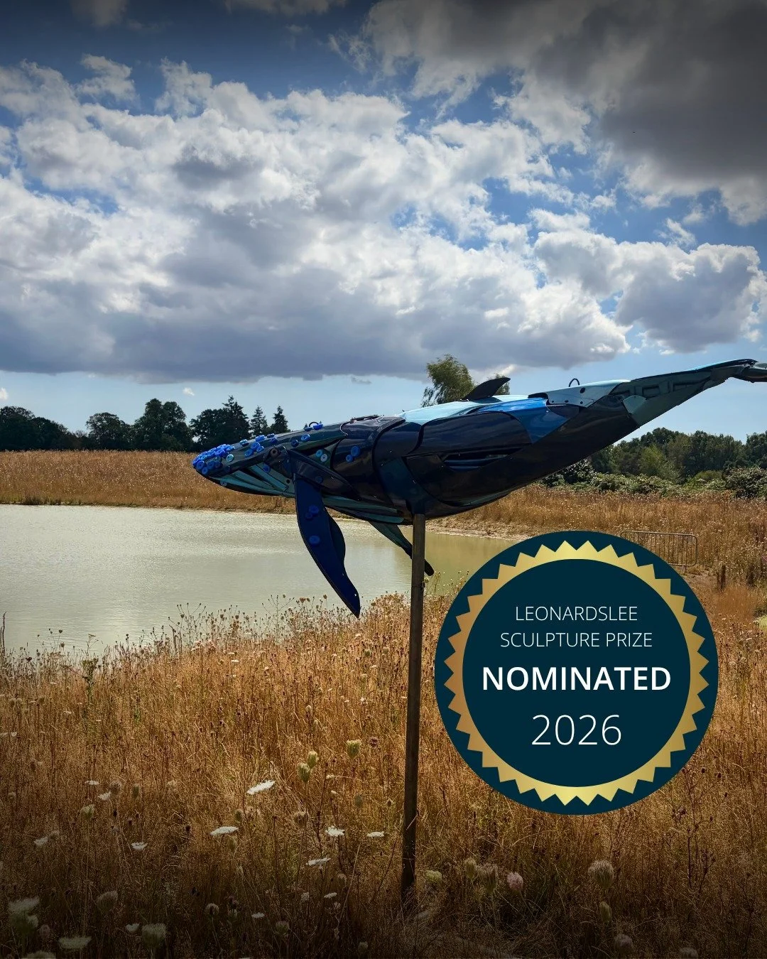 There&rsquo;s something rather unexpected waiting beside St Leonards Lake&hellip; 🐋

Blue Whale by Ptolemy Elrington is one of the nominated works in our Sculpture of the Year 2026 competition. Look out for it as you wander around the lake.

Could t