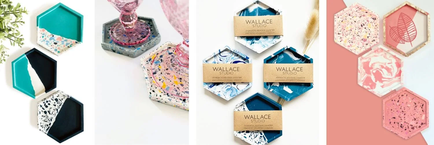 Jesmonite Coaster Making Leonardslee Gardens