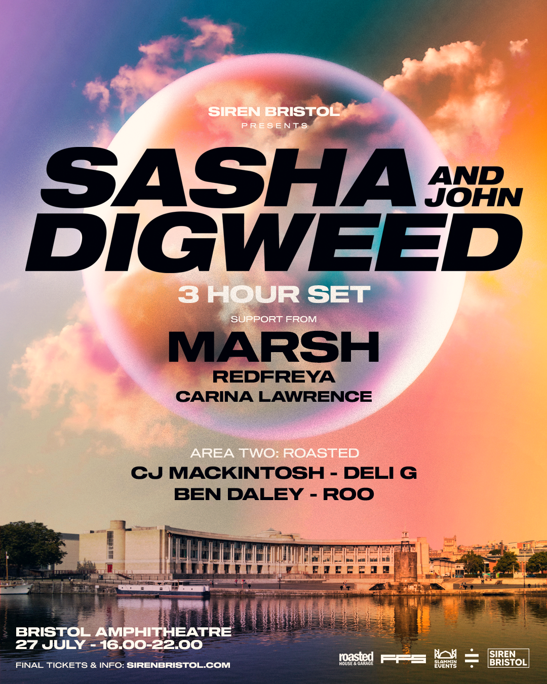 Sasha and John Digweed Siren Bristol