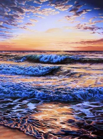 Surf on Fire, 16x20" Giclee Print
$124