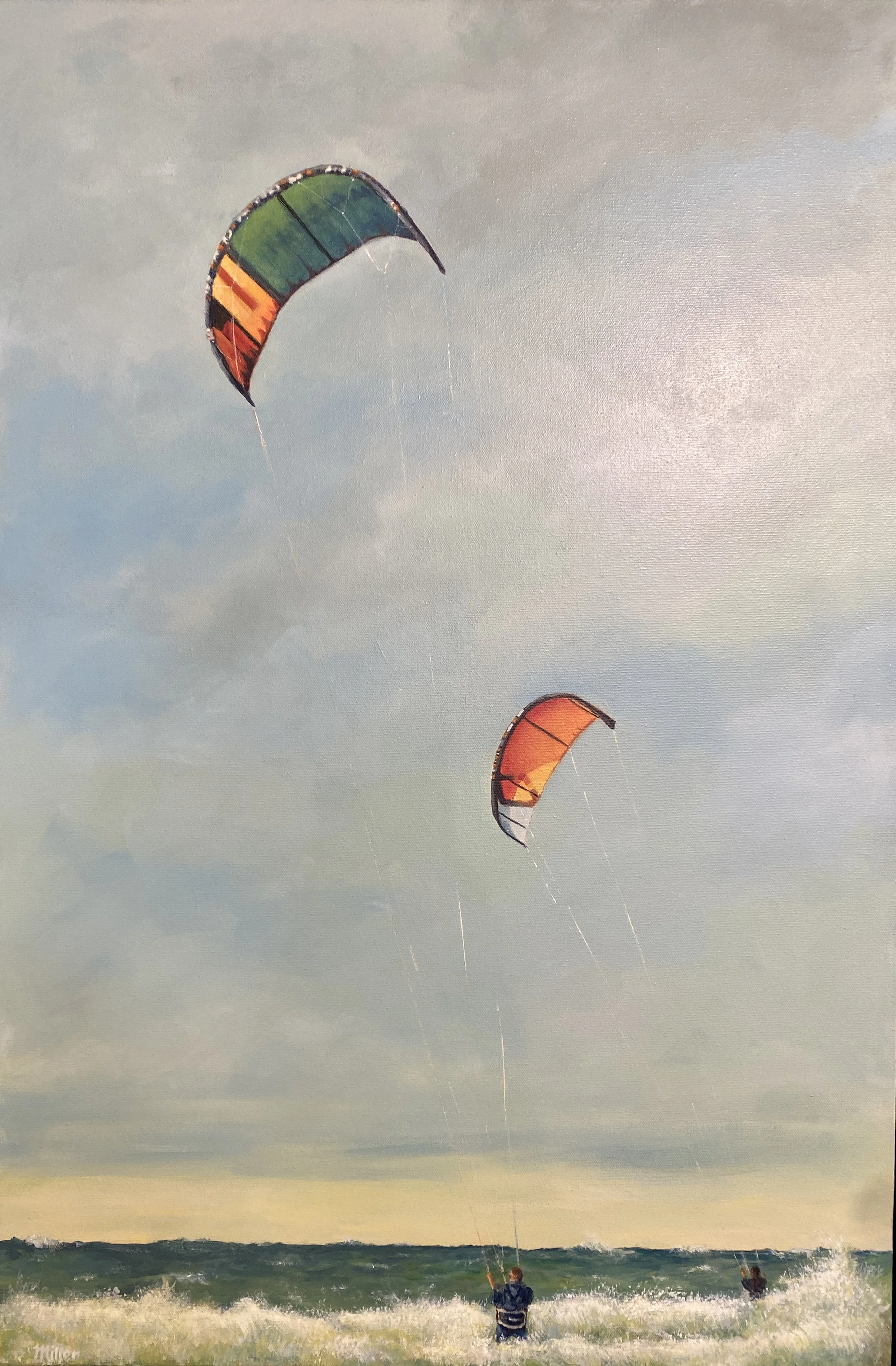 Windy Day Acrylic on canvas, framed $900